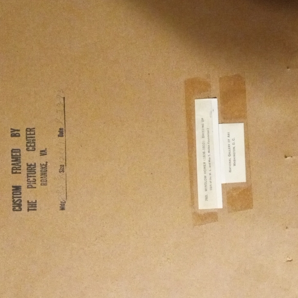 Vintage Winslow Homer 1836-1910 Breezing up - a fair wind print - Picture 2 of 2